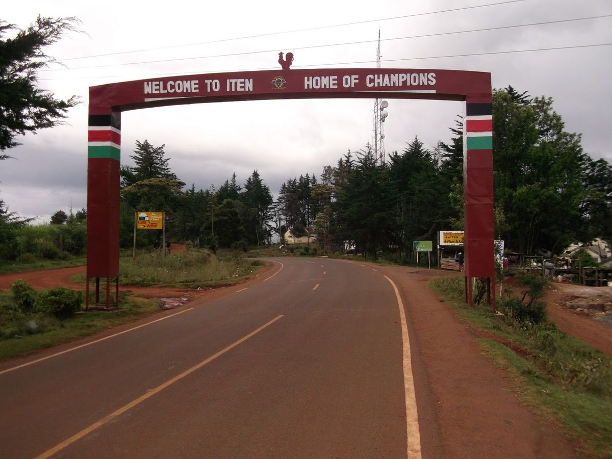 stage running à iten